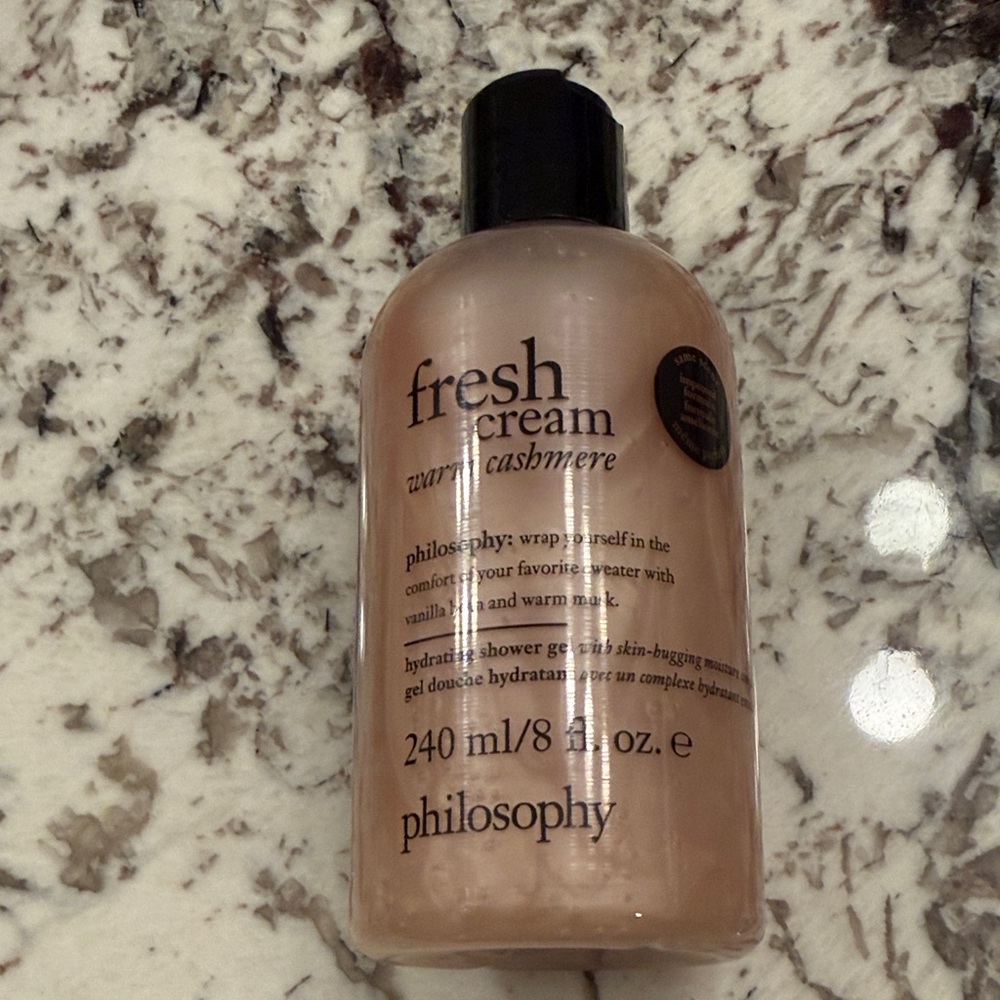 Philosophy Fresh Cream Warm Cashmere Shower Gel - Blush Beige…new ..8 fl oz